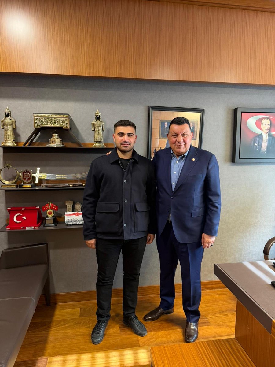 Gazi mecliste ziyaretimize gelen Afyon Kocatepe Üniversitesi Ülkü Ocakları Başkanı Sayın Ferhat Koyuncu’ya teşekkür ederim.