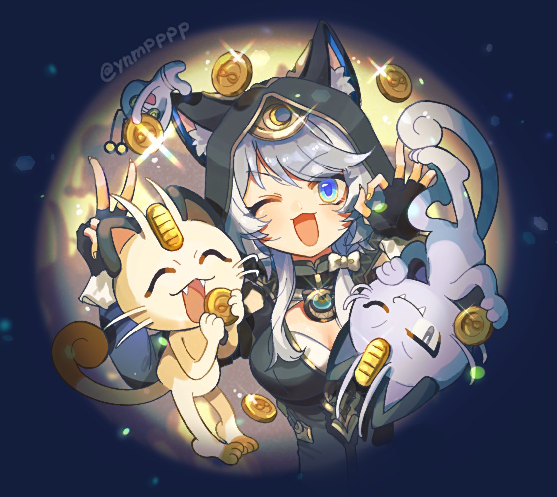 ynmpppp's tweet image. 猫ちゃんのお絵描き