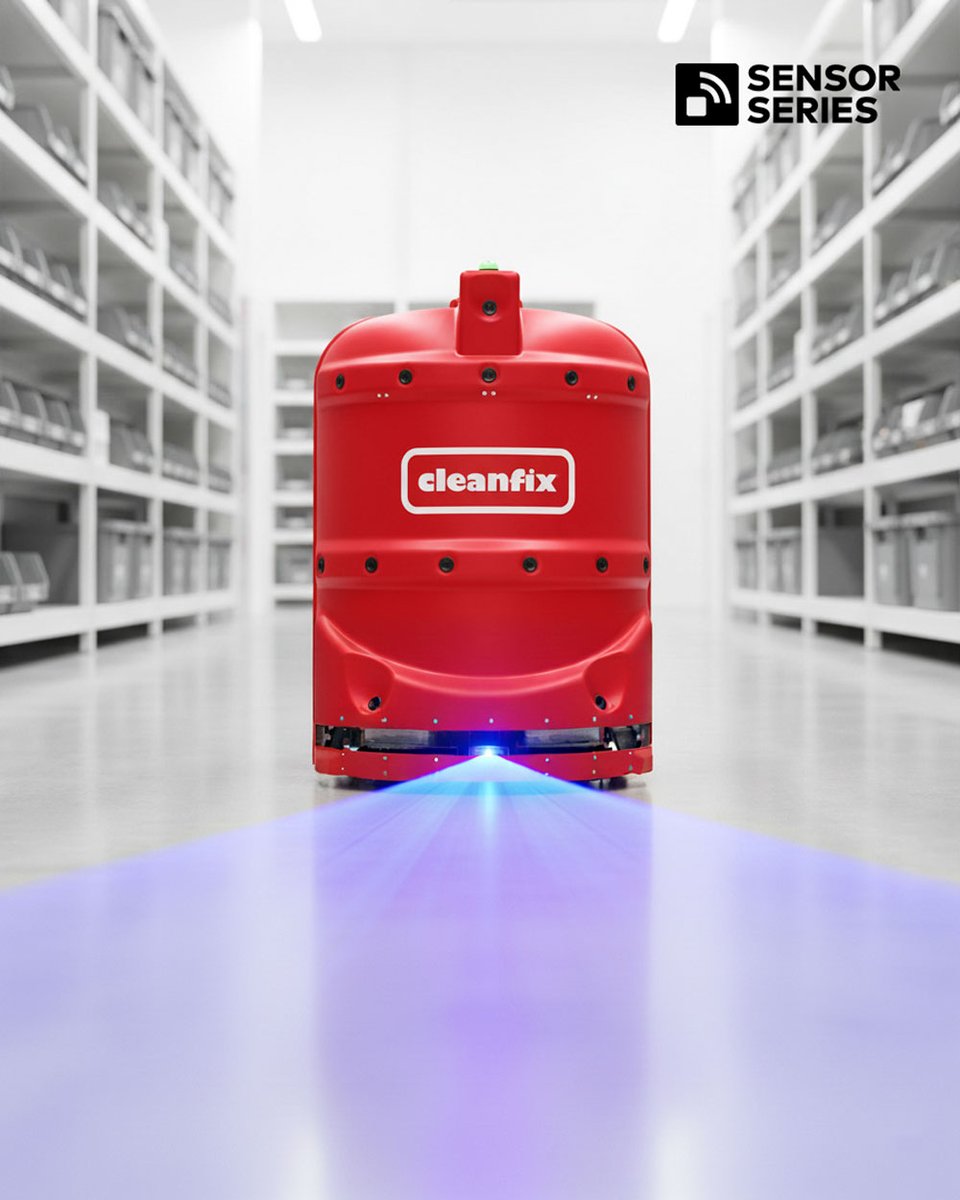 CleanfixRobot's tweet image. 【𝗦𝗲𝗻𝘀𝗼𝗿 𝗦𝗲𝗿𝗶𝗲𝘀】 LiDAR for mapping &amp;amp; navigation 👁️

LiDAR creates a precise 2D map, tracks the robot’s exact position and detects obstacles early to adjust its path — enabling reliable autonomous cleaning in dynamic environments.

#Sensor #RA660Navi #LiDAR #Robotics