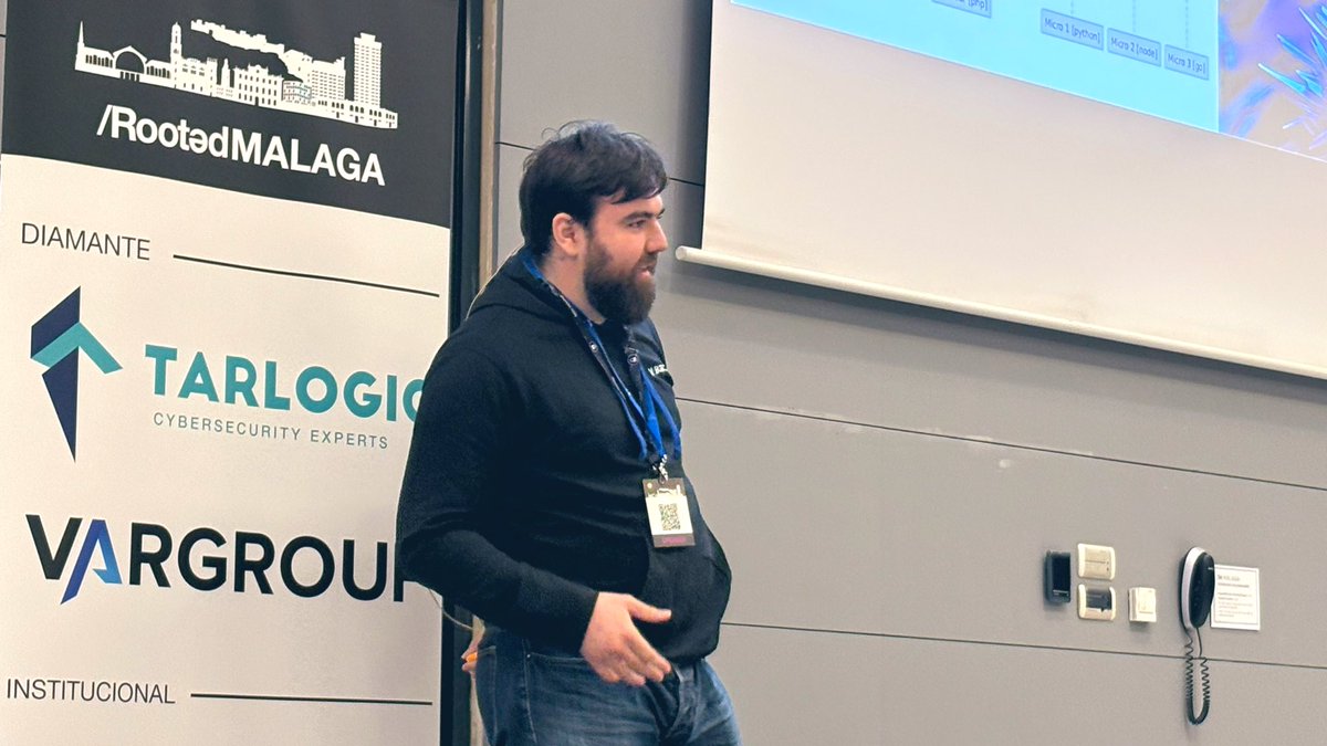 rootedcon's tweet image. Comienza la presentación de Daniel Haro y Miquel Rius de @VarGroup. Nos presentan “JSON Parsers interoperability: The freedom punishment” 🚀
#RootedCON #RootedMalaga2025