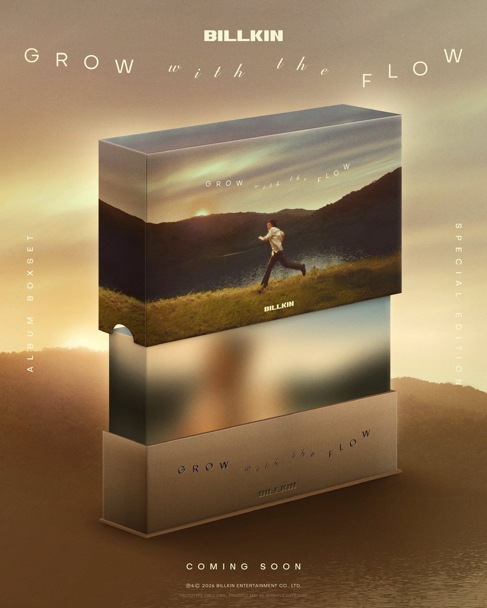 adorekrit's tweet image. BILLKIN ‘Grow With The Flow’ Album Boxset Special Edition is coming soon!! 🧡💿

#GrowWithTheFlow #bbillkin