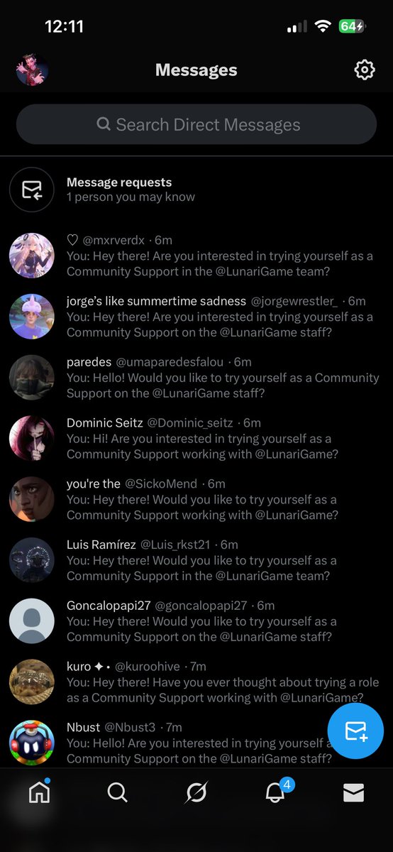 heartlessplayz's tweet photo. I got hacked rn. If you were sent any link or post that looks like this don’t click or follow anyone. https://t.co/HgVqRL1D5D