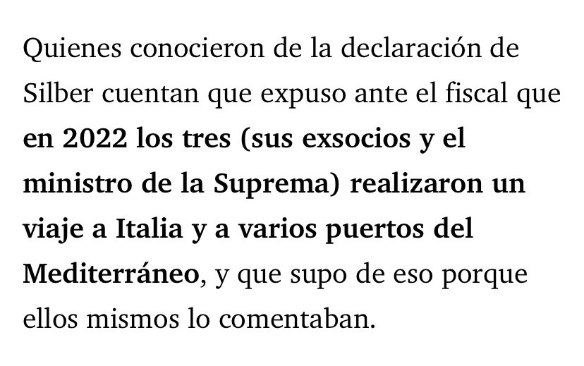 cgajardop's tweet image. Gabriel Silber, socio de Vargas y Lagos, declara q hay un segundo viaje a Europa con Ministro Simpertegui y un  préstamo de un departamento en el Golf a hijastro del Ministro.
El soborno exige un beneficio económico q puede ser para el funcionario o para un tercero. Muy grave.