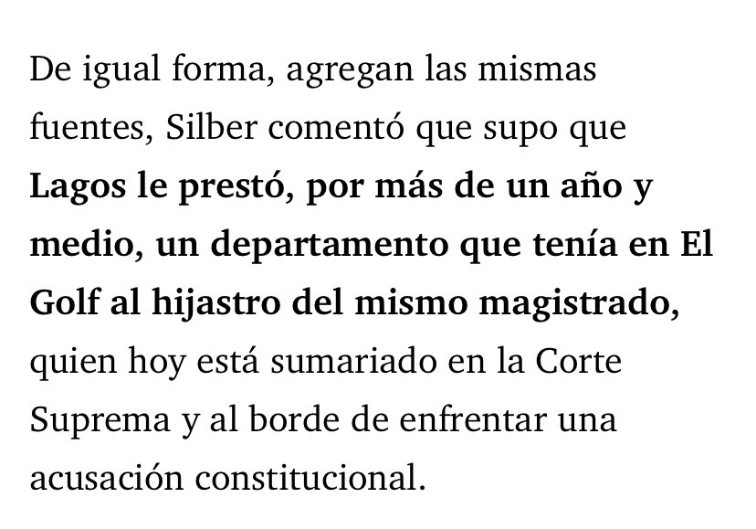 cgajardop's tweet image. Gabriel Silber, socio de Vargas y Lagos, declara q hay un segundo viaje a Europa con Ministro Simpertegui y un  préstamo de un departamento en el Golf a hijastro del Ministro.
El soborno exige un beneficio económico q puede ser para el funcionario o para un tercero. Muy grave.