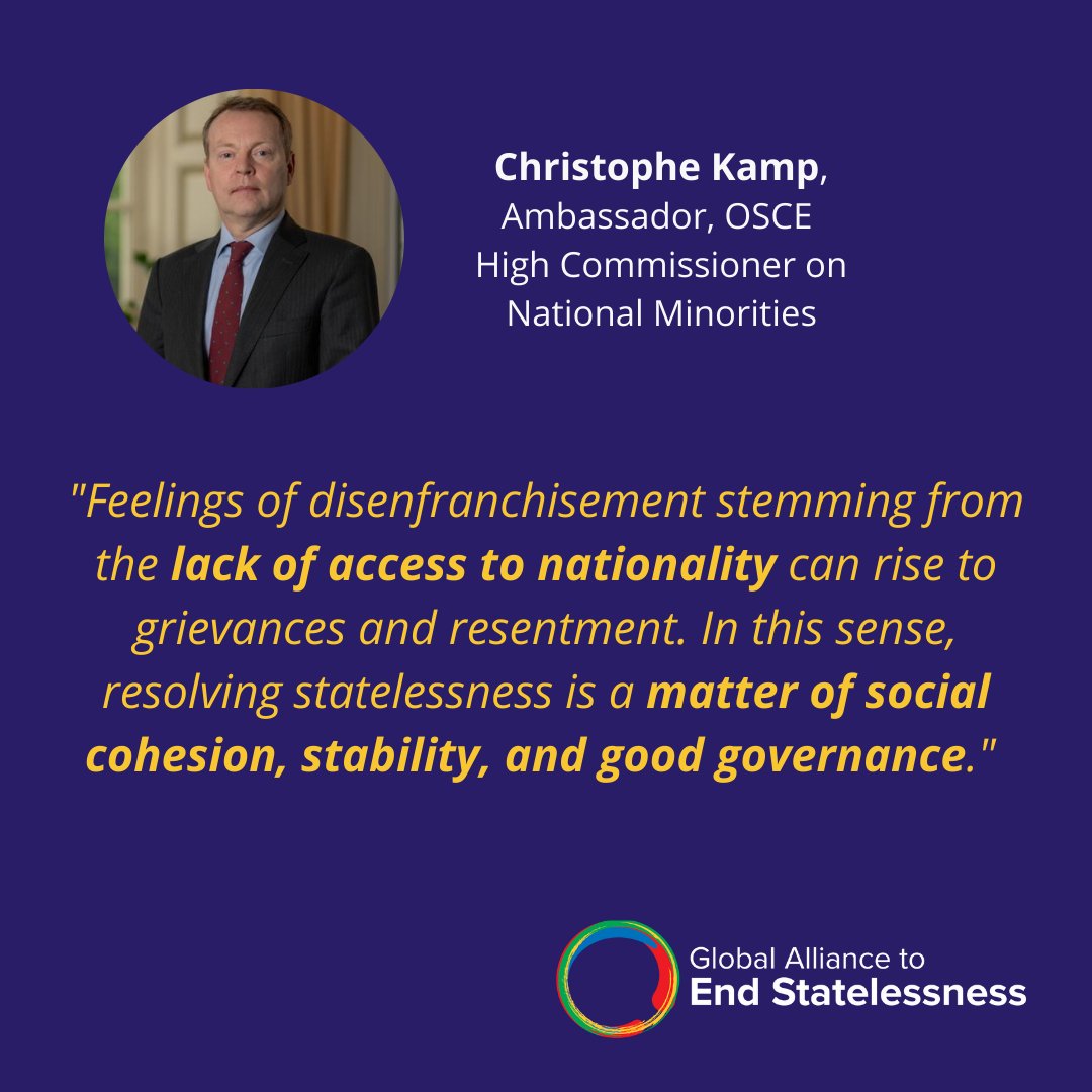 EndStatelessns's tweet image. 🚨 Top Insights Alert! 📷Discover Key Highlights  from our #Webinar on Ending #Childhood #Statelessness, featuring inter alia @UNICEF and @oscehcm📷

#EndStatelessness #GlobalAlliance
 1/2