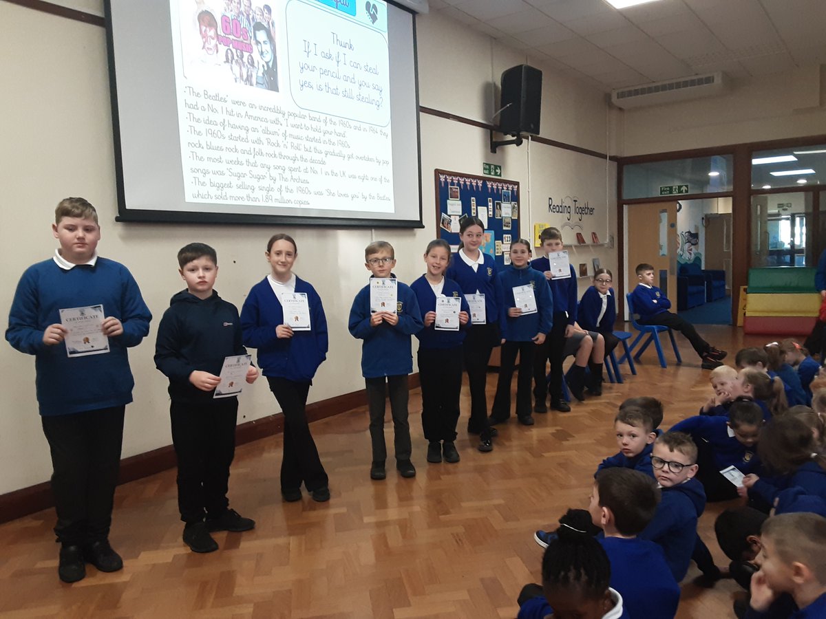 Photos from this morning's celebration assembly. Also some examples of work shared with Mr Smith and Mrs Sweet, including a fantastic guitar, made for Year 5 DT homework.