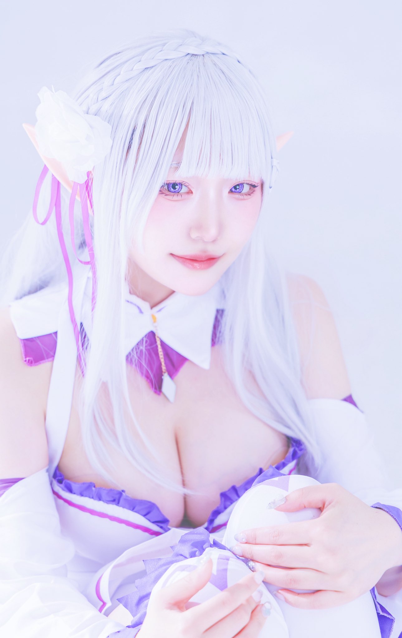 Cosplay Emilia Re:Zero