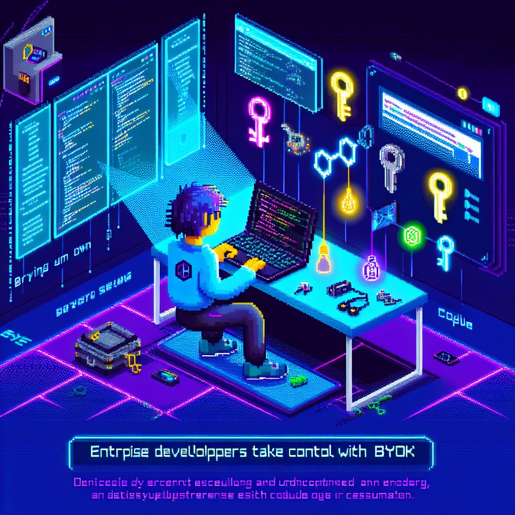 PawelKucia's tweet image. Enterprise developers gain more control with GitHub Copilot&apos;s new BYOK feature in public preview. Integrate Copilot seamlessly with your own LLM keys and maintain custom models securely. Flexibility and security in AI-assisted coding just took a leap forward. #GitHubCopilot #AI