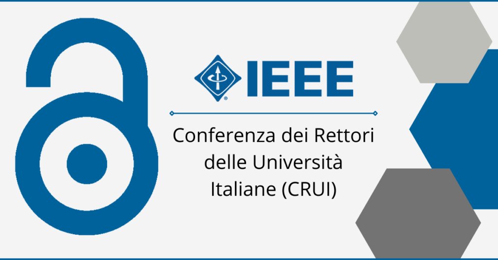#digitalUNISA #openaccess <a href="/UniSalerno/">Università Salerno</a> ha aderito al contratto trasformativo 2025-2027 negoziato da 𝐂𝐑𝐔𝐈-𝐂𝐀𝐑𝐄 con l’editore <a href="/IEEEorg/">IEEE</a> per l’accesso a tutti i contenuti della banca dati 𝐈𝐄𝐋 (𝐈𝐄𝐄𝐄 𝐄𝐥𝐞𝐜𝐭𝐫𝐨𝐧𝐢𝐜 𝐋𝐢𝐛𝐫𝐚𝐫𝐲)
Info: biblioteche.unisa.it/open-access