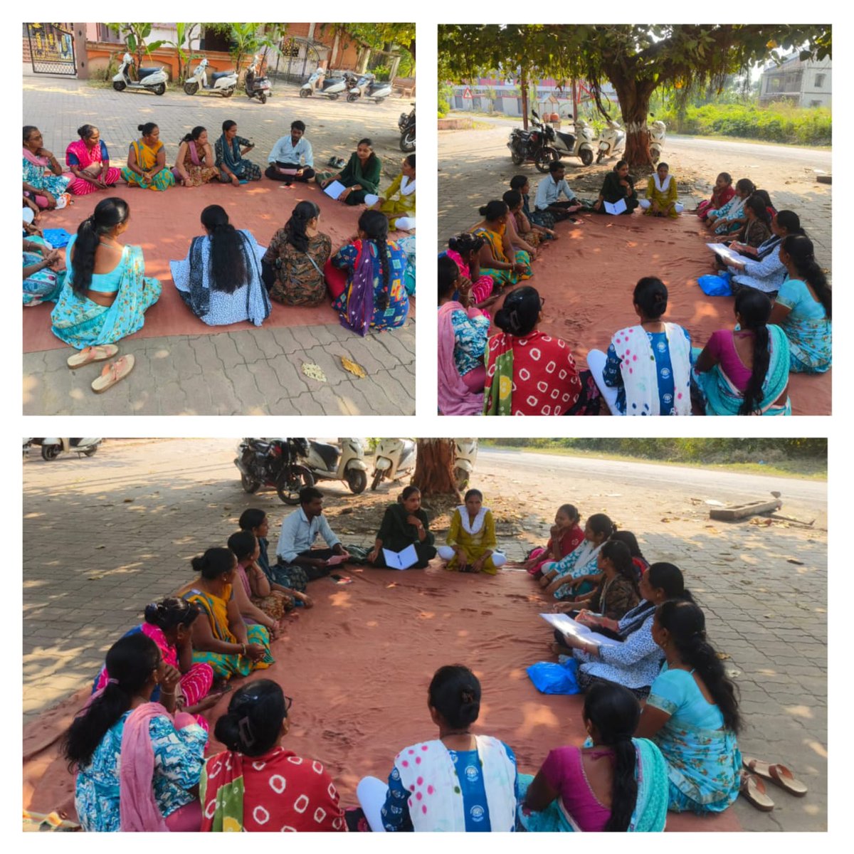 NavsariNrlm's tweet image. આજ રોજ તા: 21/11/2025 ના રોજ નવસારી જિલ્લાના ચીખલી તાલુકાના નારીશક્તિ ક્લસ્ટર લેવલ ફેડરેશનની મીટિંગ રાખવામાં આવી હતી. જેમાં VOના પ્રમુખ,મંત્રી અને સભ્યો હાજર રહ્યા હતા. જેમાં વાર્ષિક સાધારણ સભાનું આયોજન કરવા માટેની ચર્ચા કરવામાં આવેલ.
#shg #metting #nrlm #womenempowerment #glpc