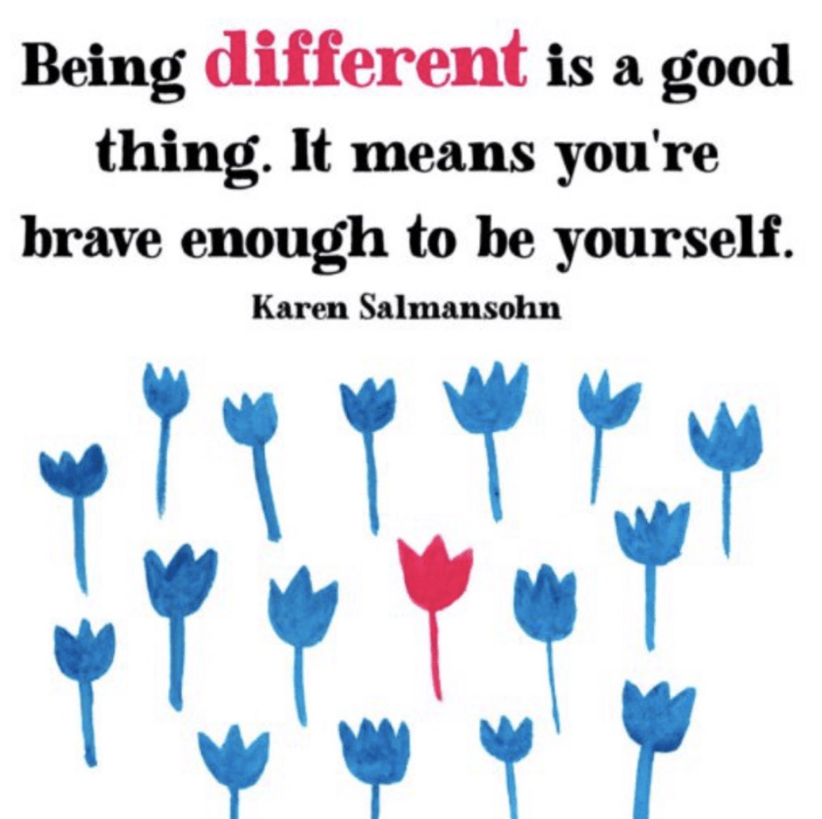 Today, be your unique self. #TeamUpstanders