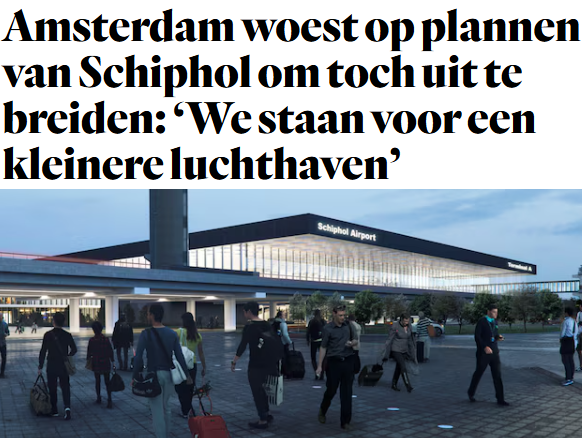 Matthijs85's tweet image. Schiphol wil NOG verder uitbreiden
terwijl ze nu al normen overschrijden
en omwonenden tot waanzin drijven,
met gekmakende herrie,✈️🙈
en ziekmakende uitstoot.😶‍🌫️✈️

Amsterdam wil dit tegenhouden💪 parool.nl/amsterdam/amst…
Dat kan prima, door overstappers te schrappen!👇 #Amsterdam