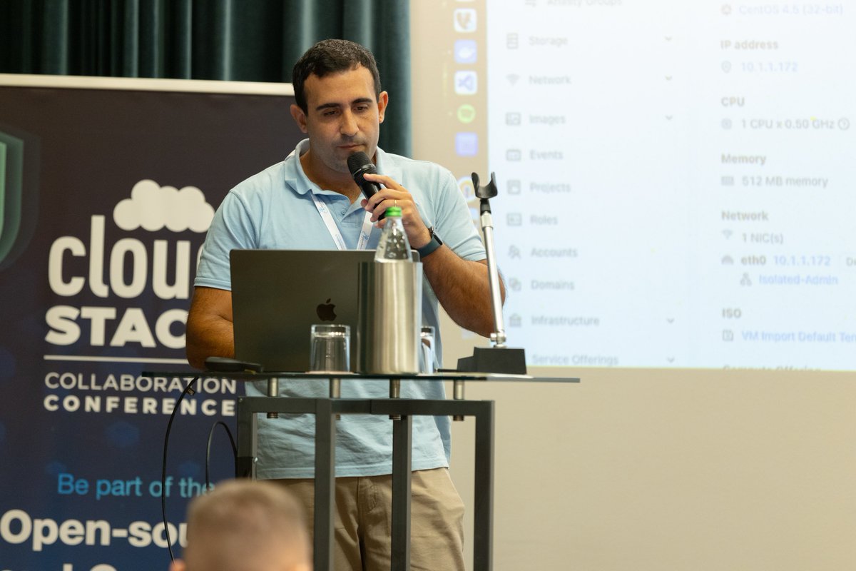 shapeblue's tweet image. Live demo time! @nvazquezuy showcasing the current state of the VMware to KVM migration tooling in Apache #CloudStack.

Major improvements and an exciting roadmap ahead! 
#CloudStackCollab