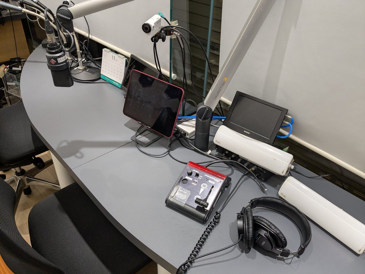 yso2008's tweet image. 今週のオアスタ勤務終了です。
お疲れ様でした！
#pitchfm #ラジオ #コミュニティFM