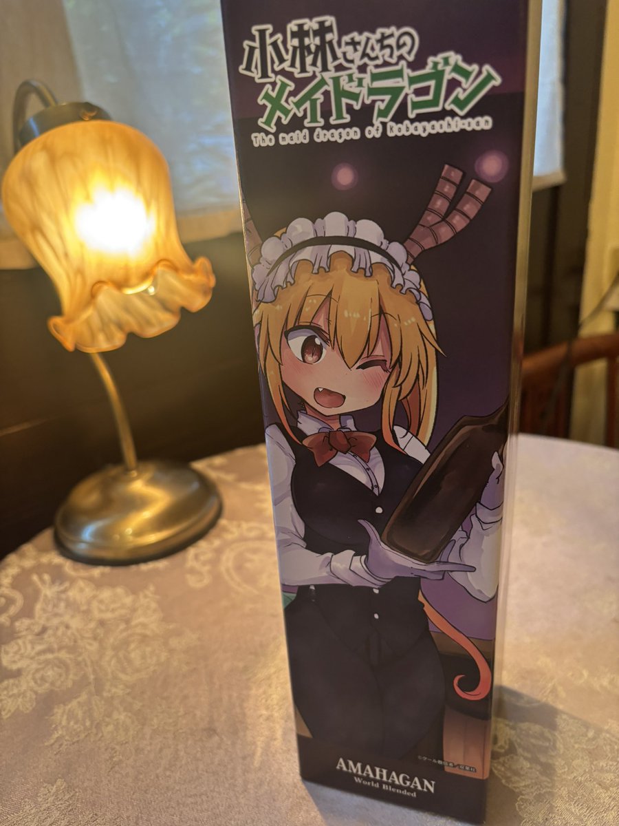 小林さんちのメイドラゴン』コラボのオリジナルウイスキーをご提供頂き