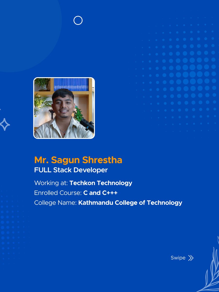 broadwayinfosys's tweet image. #Placement
&quot;A warm and heartly congratulations on your well-deserved success! We wish you continued growth and good luck in your future IT endeavors.&quot;
Discover more inspiring success stories here: buff.ly/3vyO68B
#SuccessGallery #BroadwayInfosys #Placement #Internship