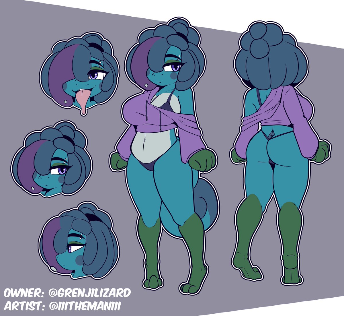 GrenjiLizard's tweet photo. New Athena Reference Sheet for 2025! This features a no genital version and two alternate clothes.

This was done by the talented @IIITHEMANIII 

I recommend y'all checking him out. https://t.co/AKdUUJ4sqL