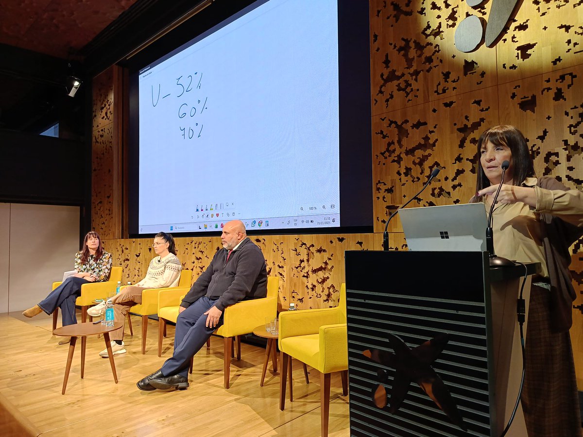 💬Elsa Salgado, del Dep. de Letrados del SEPE  Barcelona: "A las personas en el final de la vida les preocupa qué va a pasar con su gente a nivel económico, y hay que saber desde el #TSS las prestaciones disponibles: viudedad, orfandad, subsidio a favor de familiares, etc." (+)