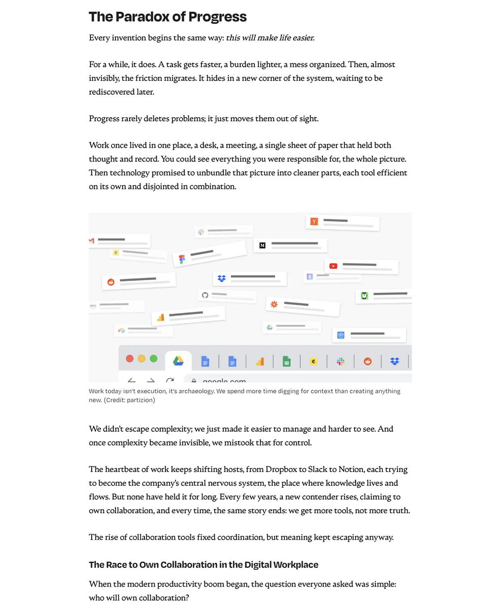 What if productivity tools are actually helping us forget more than we remember?