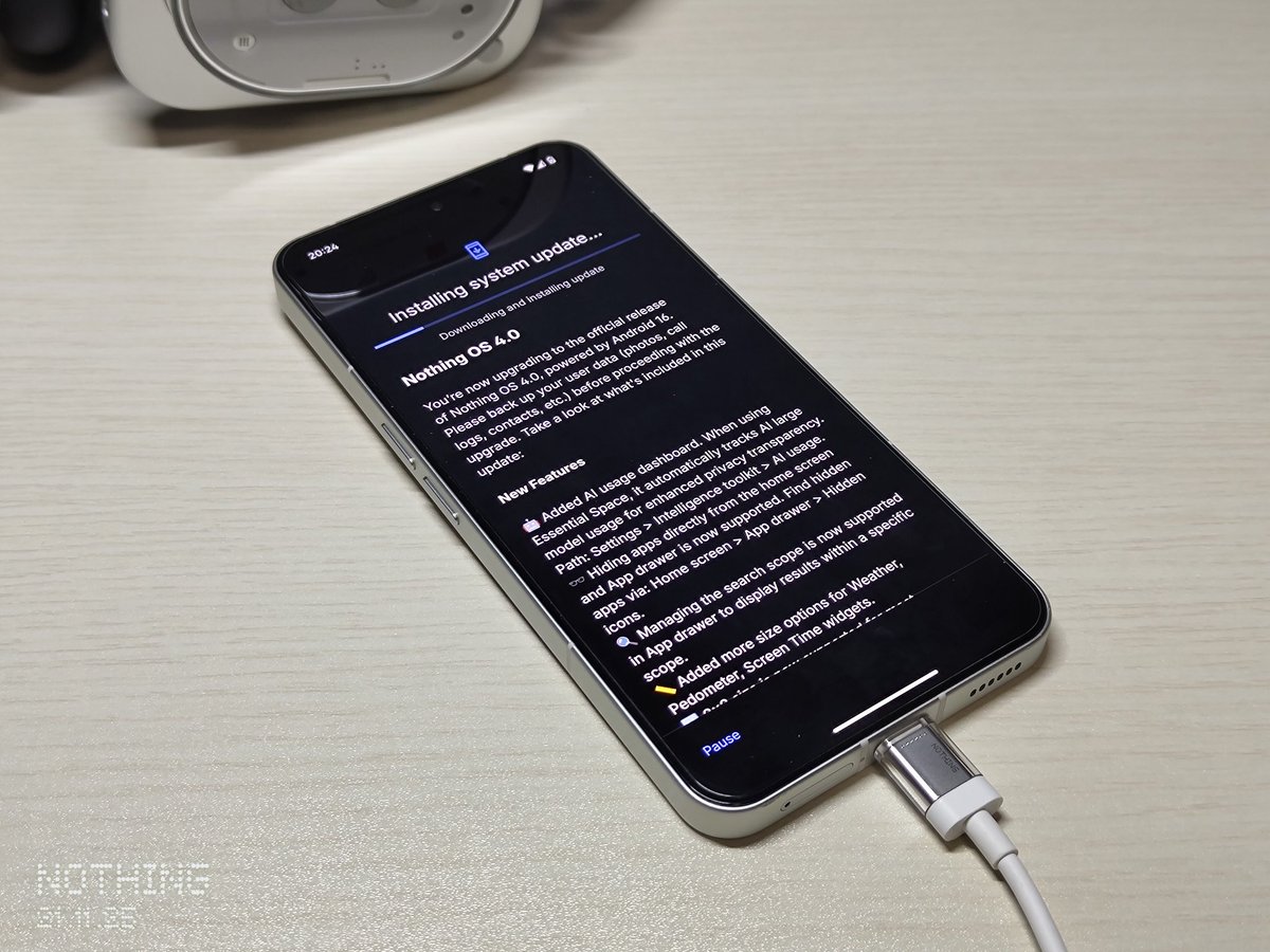 UQE_Digiana's tweet image. UPDATE TO Nothing OS 4.0 !!!