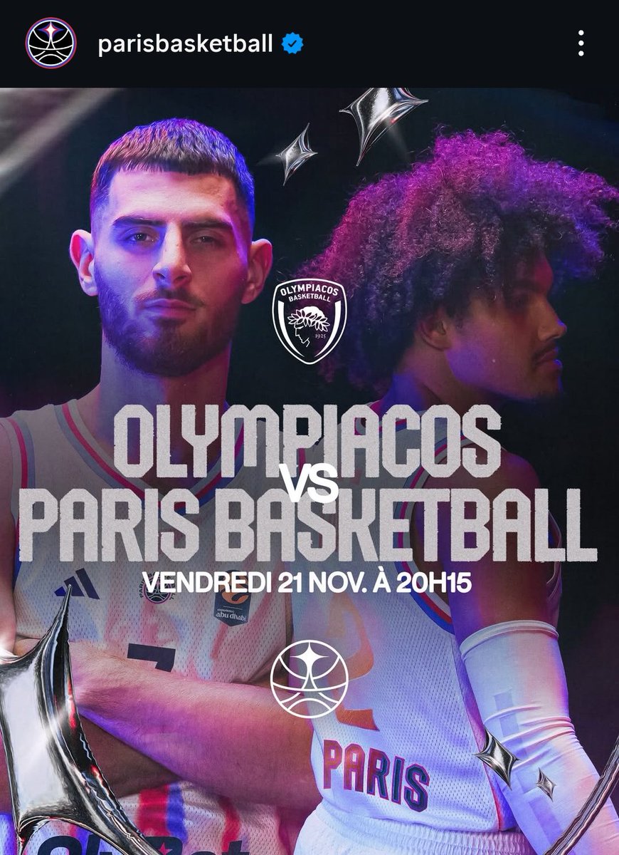 #EuroLeague - Stasera dalle 20.10 vi racconto la sfida del Pireo tra Olympiacos 🇬🇷 e Paris Basket 🇫🇷 di coach Francesco Tabellini. Su Sky Sport Max (canale 206)

<a href="/SkySportBasket/">skysportbasket</a> <a href="/ParisBasketball/">Paris Basketball</a> <a href="/Olympiacos_BC/">Olympiacos B.C.</a>
