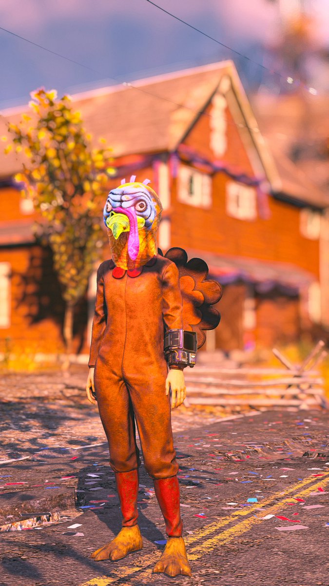 The only acceptable outfit to wear at November fasnacht #Fallout76 <a href="/Fallout/">Fallout</a>