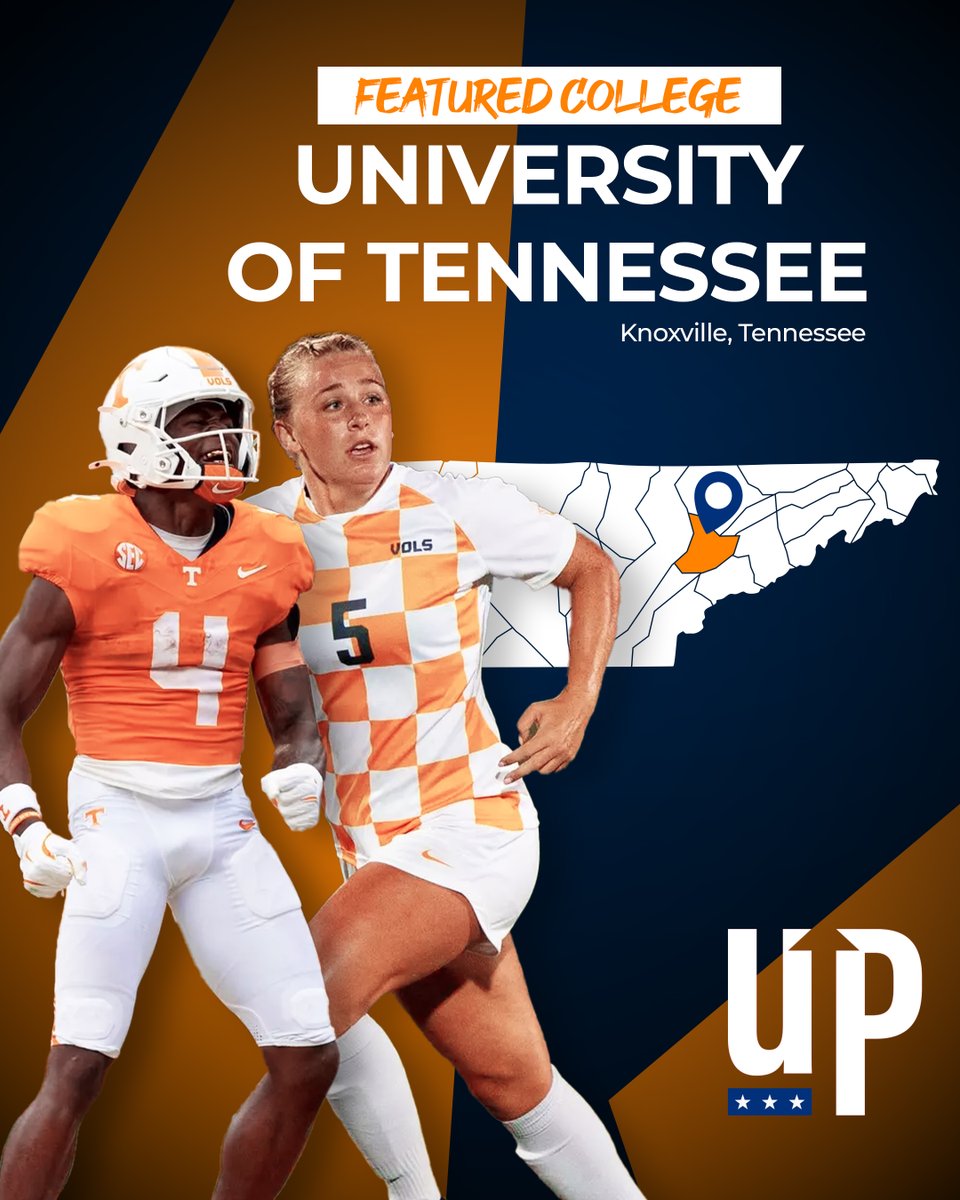 NextUpRecruit's tweet image. This week we’re highlighting The University of Tennessee, home of the legendary Volunteers! 🧡⚪️

Home to Neyland Stadium and some of the loudest, most passionate fans in the nation. 🔥

World-class training facilities, sport science support, and dedicated academic advisors for…