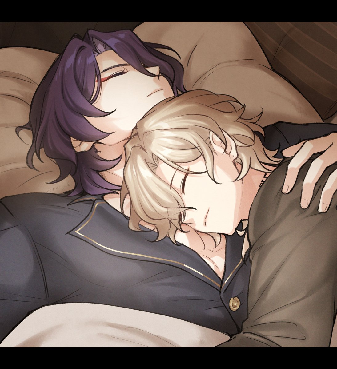 「レイチュリ」|Sherlockのイラスト