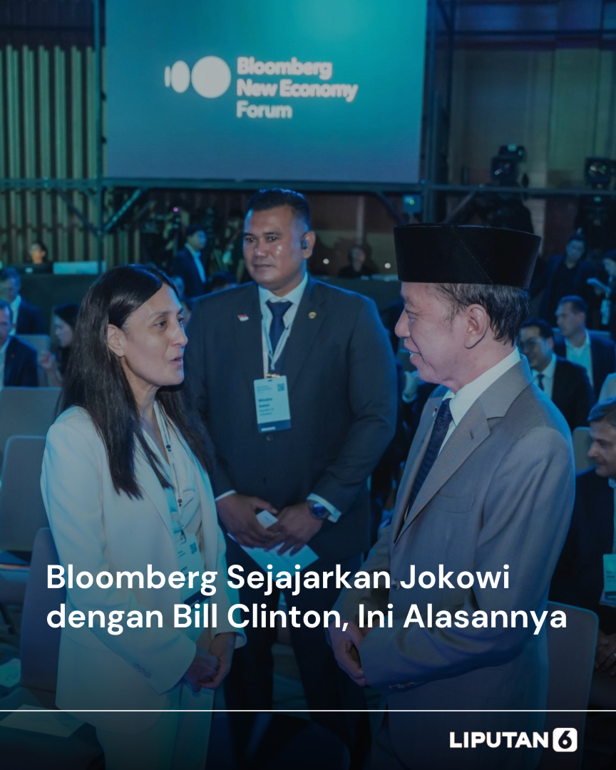 Pemimpin Redaksi Bloomberg, John Micklethwait, memuji Presiden ke-7 RI Joko Widodo sebagai salah satu negarawan besar Asia, bahkan menyamakan kemampuan komunikasinya dengan Bill Clinton dan Jacques Chirac. “Sebagai politisi jalanan, saya akan menempatkannya sejajar dengan yang