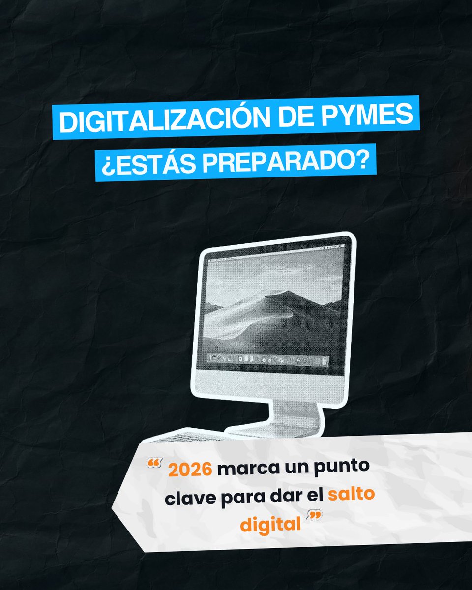 DiagramSoftware's tweet image. 🚀 Las pymes afrontan un 2026 lleno de cambios y oportunidades: 
❌ Retos: herramientas desconectadas y procesos manuales. 
✅ Solución: automatizar, unificar datos y escalar sin esfuerzo con DIAGRAM. 

#Pymes #Digitalización #TransformaciónDigital #Automatización #DIAGRAM