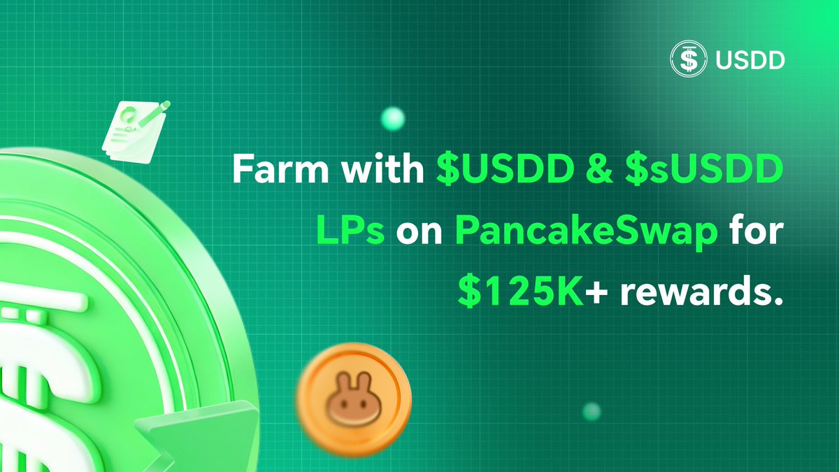USDD｜WBTC Vaults Now Live tweet media