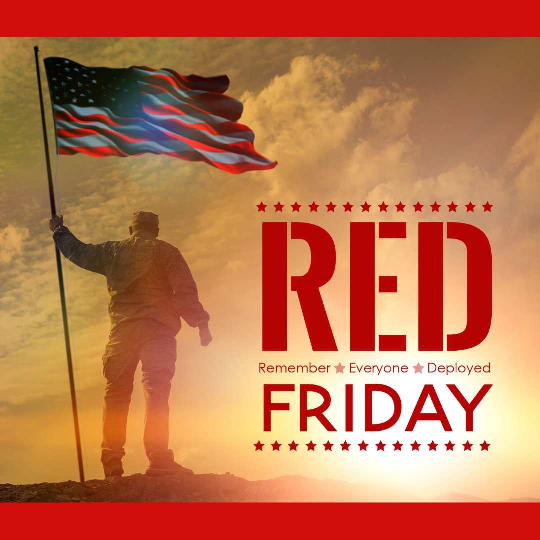 KenmstKenneth's tweet image. Good Morning Patriots. That special day is here, RED FRIDAY.
Please Pray for our Deployed and Active Service Members, our Veterans and LEOs. Please also Pray for America and Israel, and our Great President Donald Trump. GOD Bless. Have a Great Friday.
