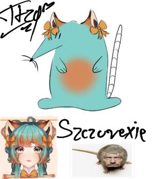 #Vszczurki
 Szukam Kandydatów! 

Dużo osób nie ma swojego Vszczurka wiec zapraszam do podsyłania refek a ja na najbliższym strimku postaram się narysować pare osóbek ;3

Szczurexie dla zasięgu