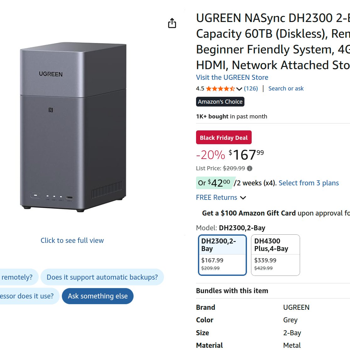 rawrau_'s tweet image. ¿Subir la suscripción de Google One a 145$ anuales por 2TB o comprar un NAS dedicado por 167$?

Mámalo @Google