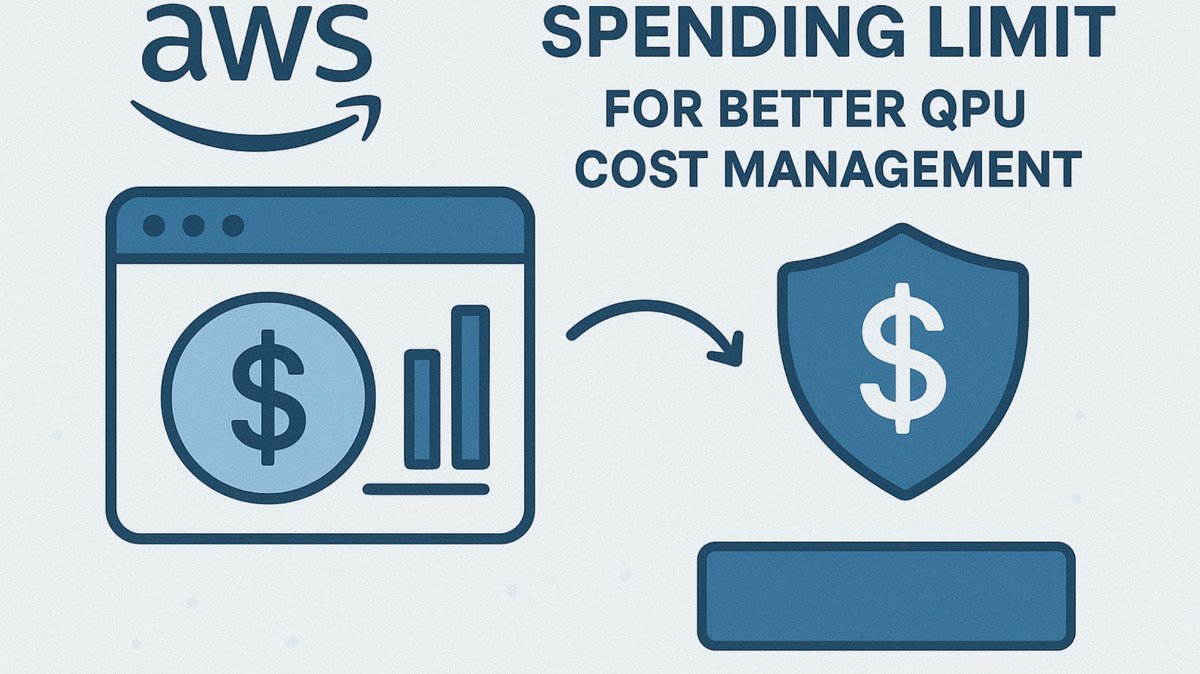 TechGovind70399's tweet image. AWS Spending Limit Feature for Better QPU Cost Management
Read more on  quantumcomputer.blog/aws-spending-l…
#AWSSpendingLimit #QuantumProcessingUnit #quantumcomputing #AmazonBraket #quantumalgorithms #News #Technews #Technology #Technologynews #Technologytrends #Govindhtech @TechGovind70399