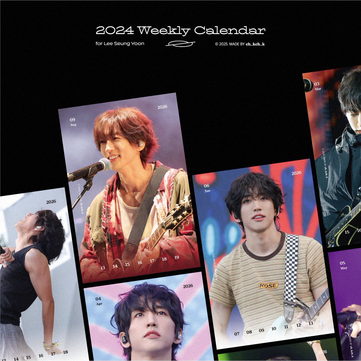 𝟐𝟎𝟐𝟔 𝗰𝗵_𝗸𝗰𝗵_𝗸 𝐖𝐞𝐞𝐤𝐥𝐲 𝐏𝐡𝐨𝐭𝐨 𝐂𝐚𝐥𝐞𝐧𝐝𝐚𝐫 𝐟𝐨𝐫 𝐋𝐞𝐞𝐒𝐞𝐮𝐧𝐠𝐘𝐨𝐨𝐧  

📆25.11.21(금) 20:21 ~ 25.12.04(목) 23:59  

📦12월 내 택배 배송(국내주소 한정)

🔗witchform.com/deposit_form/9…

+RT 추첨으로 한 분께 위클리 캘린더를 보내드립니다. 
+자세한 내용은