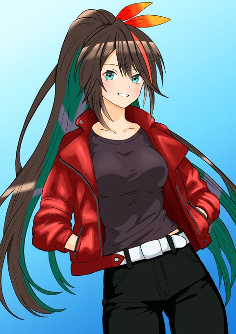 革ジャンの光沢分かんないよ〜 