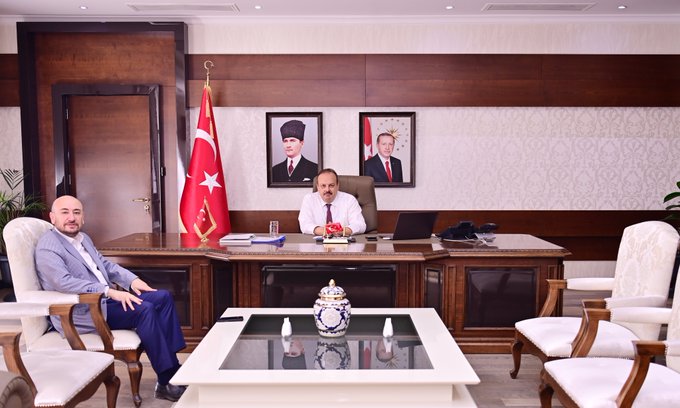 Aydın Ticaret Odası Başkanı Hakan Ülken, Vali Canbolat’ı Ziyaret Etti