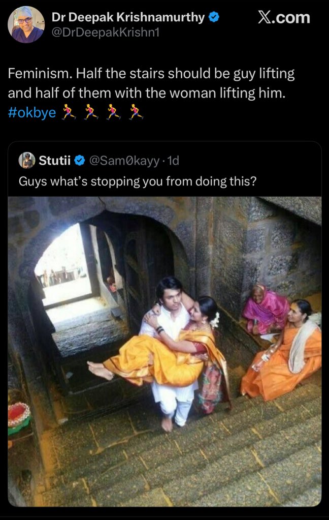 DipshikhaGhosh's tweet image. Let’s talk about this tone-deaf statement in a way that cardiologists will hopefully understand. Feminism is not a joke to claim payouts from X out of, especially if you have a platform and a voice that amount to something in your field. 

Feminism is literally a matter of life…