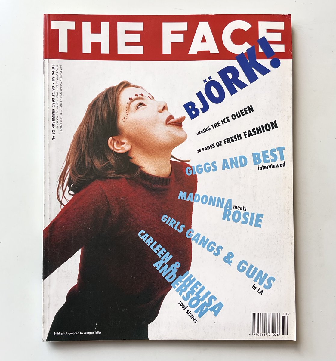 RaygunBooks's tweet photo. Happy Birthday Beautiful #Bjork 

#TheFaceMagazine  @  

https://t.co/n4PdyCTwAK

Rare #80s #90s #VintageMagazines for #MusicLovers https://t.co/jZukG1PR2t