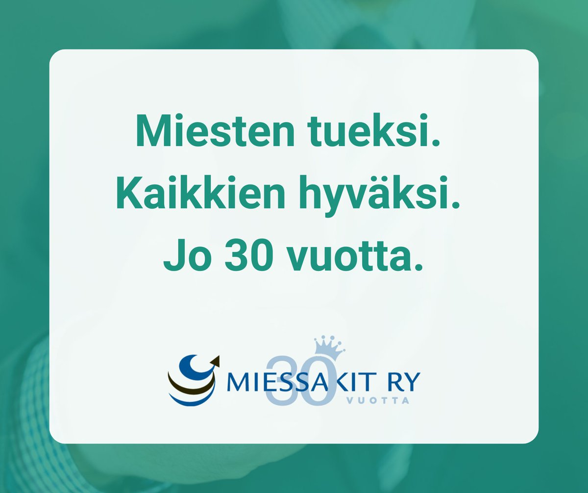Miessakit ry 30 vuotta!

Miessakkien Lyömätön Linja käynnistyi vuonna 1997 ja se tarjoaa apua väkivaltaa lähisuhteissaan käyttäneille miehille.