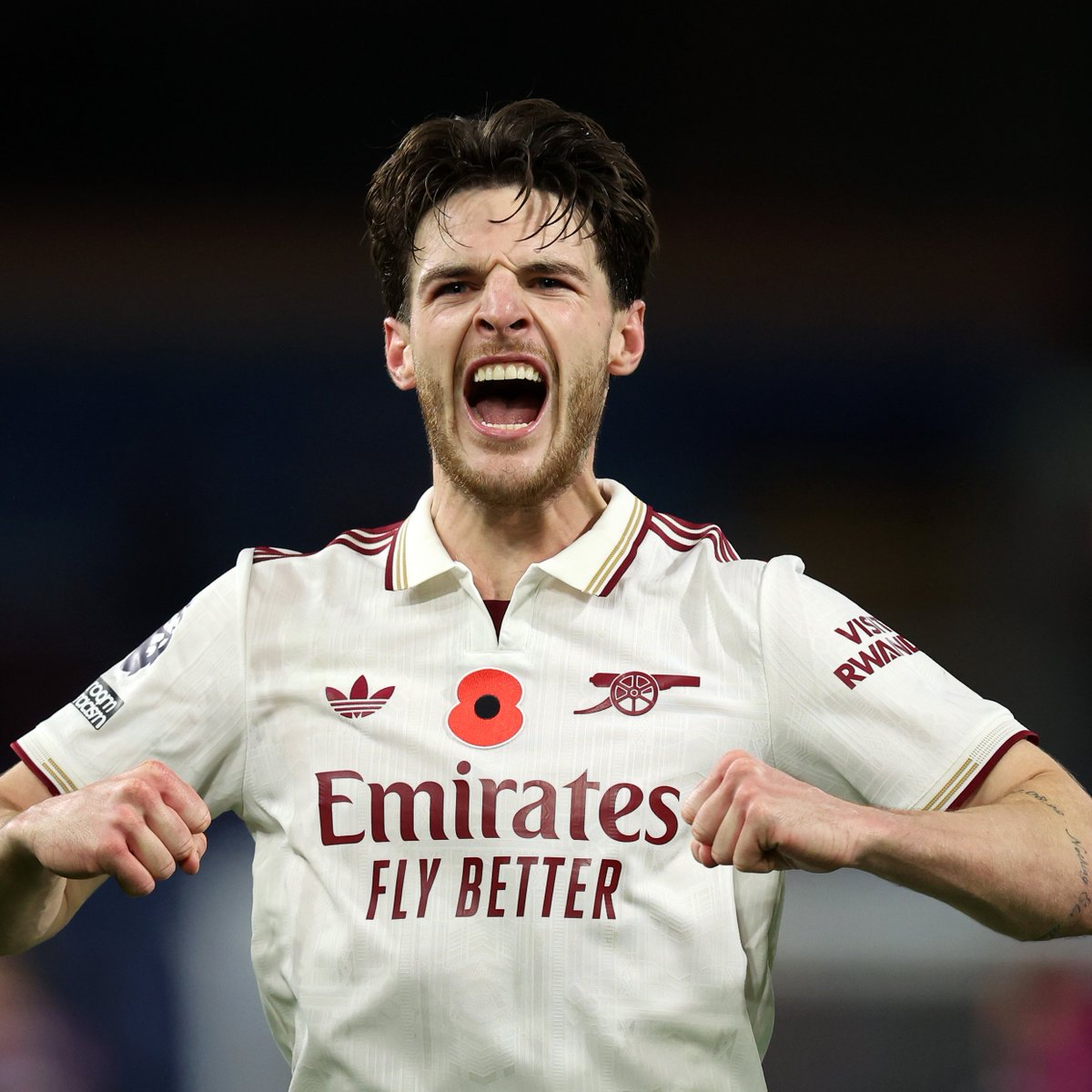 Top 5 highest rated midfielders in the Premier League this season (10+ apps): 

◉ 7.37 - Granit Xhaka
◉ 7.33 - Declan Rice
◉ 7.30 - Moises Caicedo
◉ 7.08 - Bruno Fernandes
◉ 7.08 - Dominik Szoboszlai