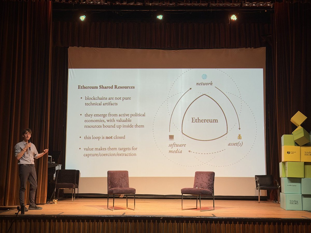 ProtocolGuild's tweet image. From yesterday&apos;s talk at Schelling Point, @trent_vanepps shared the realities of undercompensation for core developers (and what we can do about it)