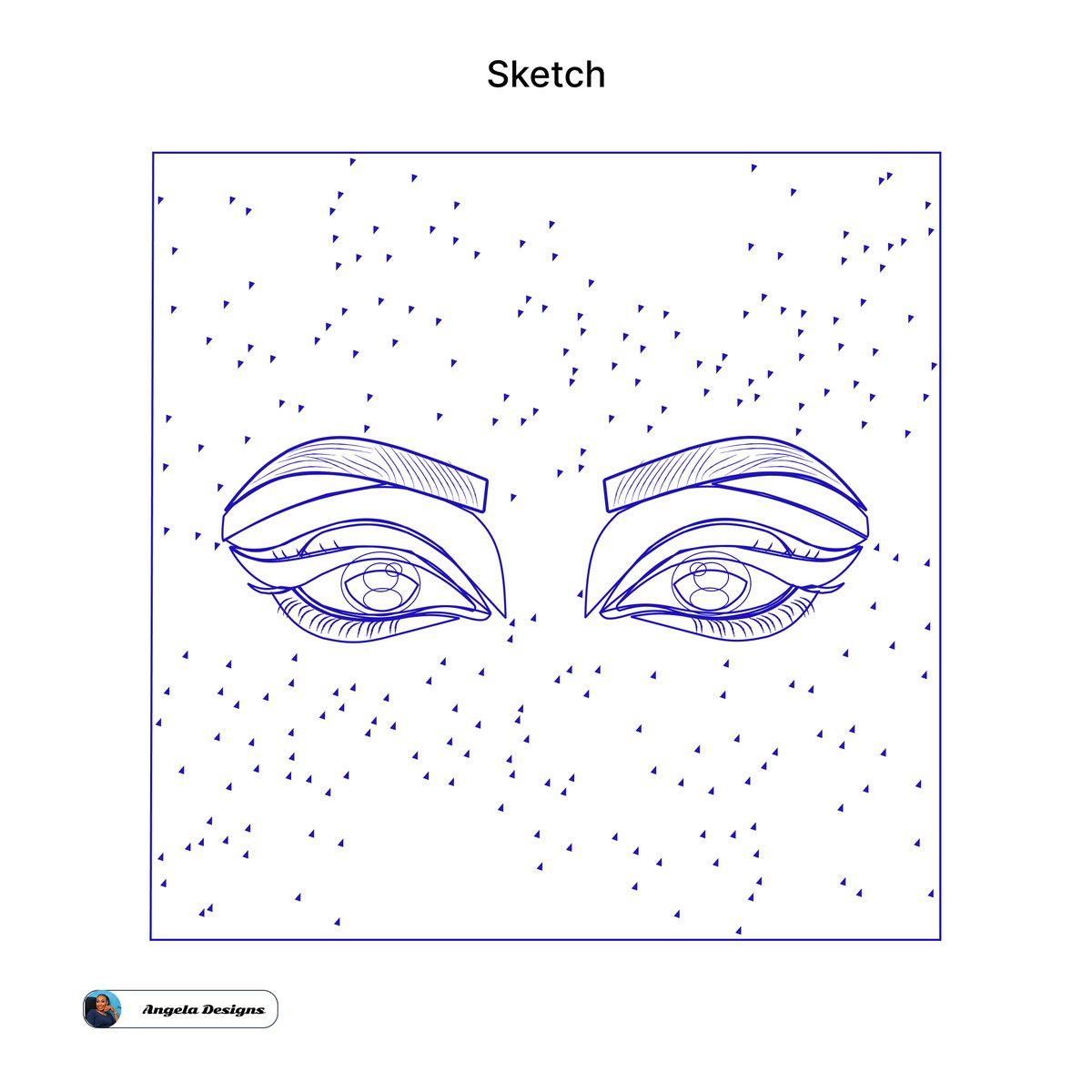 AngelaI866's tweet image. These eyes stressed me but I won. 😌🔥

Second illustration practice from @itsbimbooni  class last week at @devanddesignhq   bootcamp,  original → sketch → final replica.

Learning the curves and structure one step at a time!

#illustration #design