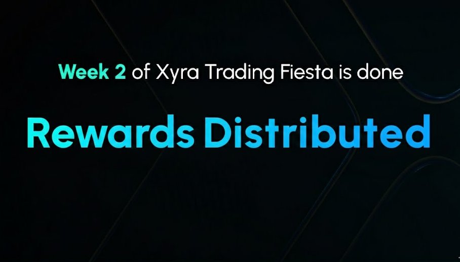 xyralabs_'s tweet image. Week 2 Rewards Distributed - Thank You, Xyra Fam!

This week’s $1,000 USDT reward has been distributed to the Top 10 leaderboard holders by points, and the $400 raffle rewards have also been sent out to the lucky winners. ⚡

You earned it.

Fiesta may be over, but the spirit…