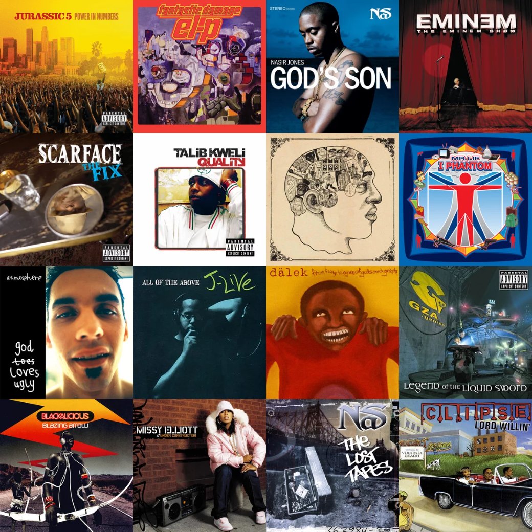 Nore_MCC's tweet image. What’s your 2002 album of the year? 
(Doesn’t have to be any of these)