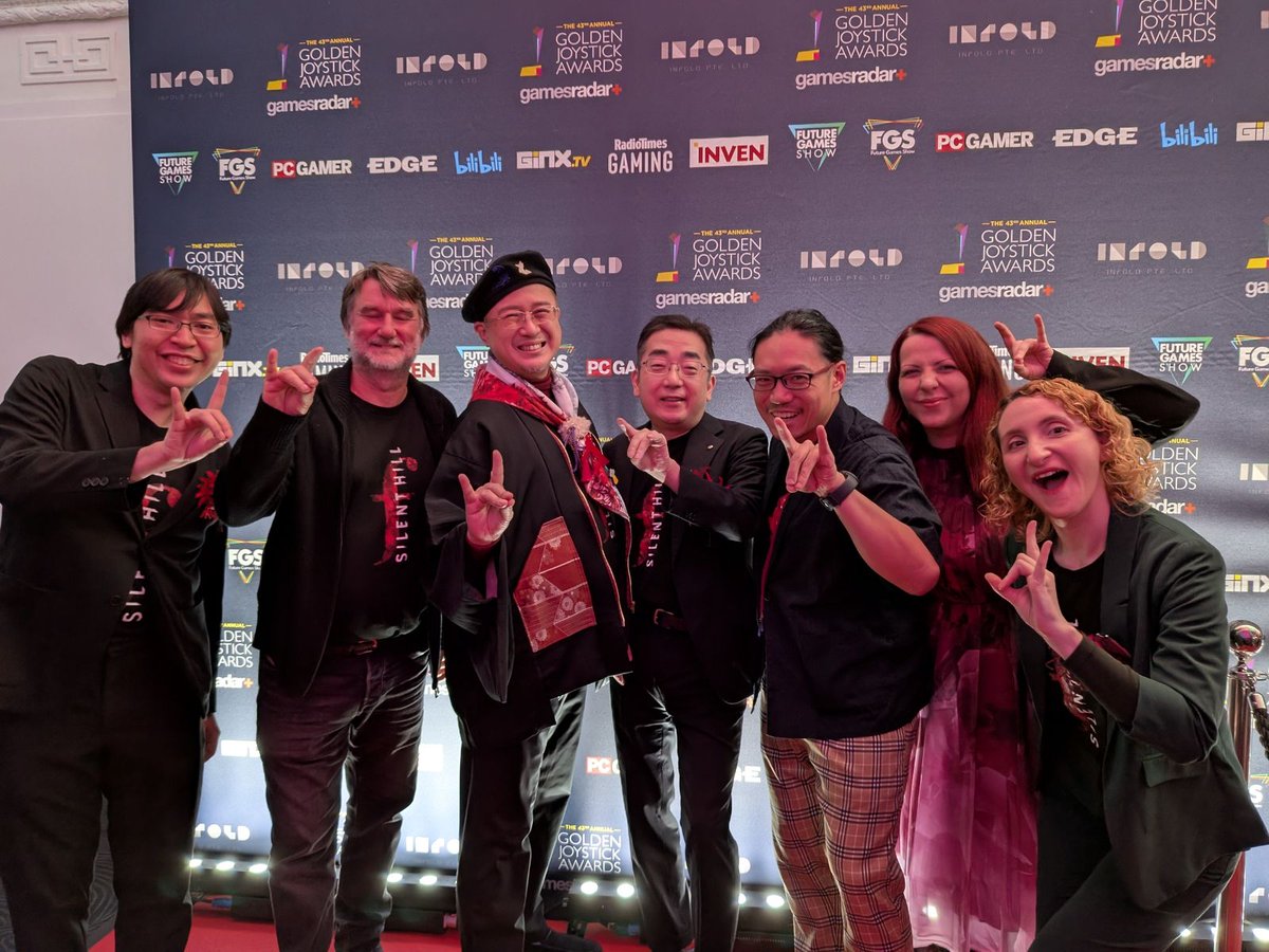SILENT HILL f  was nominated for Ultimate Game of the Year, Best Storytelling, and Best Soundtrack at this year's Golden Joystick Awards✨. While it was unfortunate we didn't walk away with any wins, being nominated with the best games in the world shows the immense love and