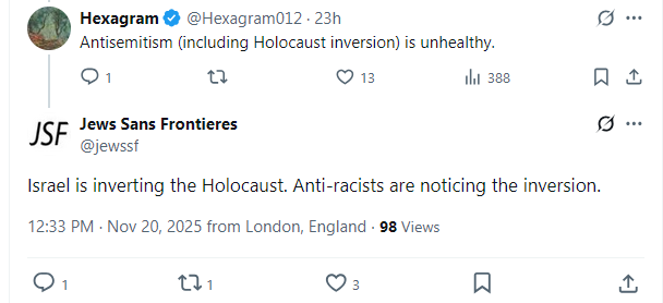 "I know you are but what am I" is the governing principle of Palestinianist propaganda.