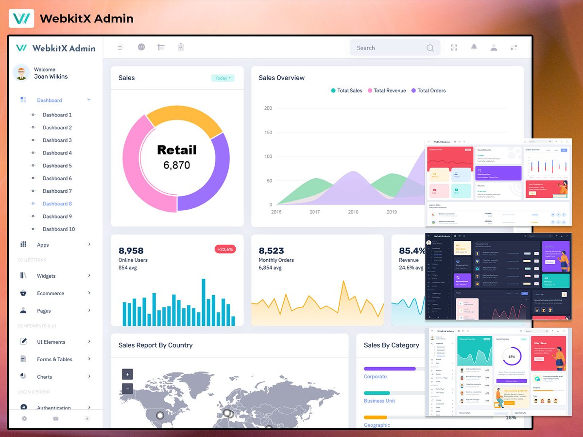 MultiStoreTheme's tweet image. Responsive Bootstrap 5 Admin Template for Modern Web Dashboards
.
Buy : themeforest.net/item/webkitx-a…
.
#bootstrap5 #admintemplate #bootstrapdashboard #webtemplate #adminpanel #uidesign #dashboards #webdevelopment #modernui #responsiveui #bootstraptheme #componentsui #dashboarddesign