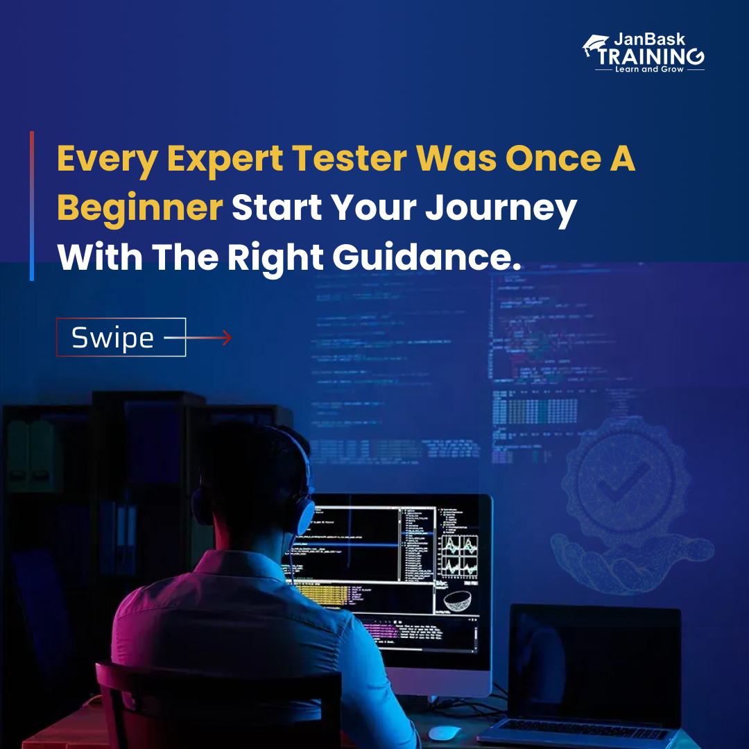 janbasktraining's tweet image. Every expert tester was once a beginner — what made them grow?

Real projects. Live mentoring. Job-ready skills. 🚀
Start your QA journey with confidence:
👉 janbasktraining.com/online-qa-trai…

#QATesting #CareerGrowth #QAEngineer